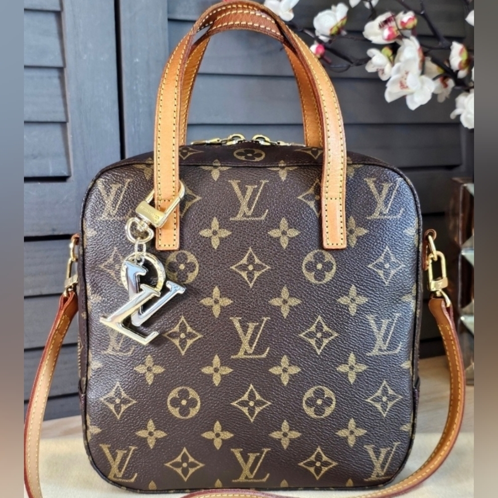 Authentic LOUIS VUITTON Monogram Spontini Crossbody Bag